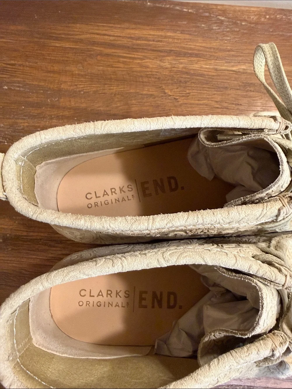 Clark’s X END Wallabee Boot in Maple Floral